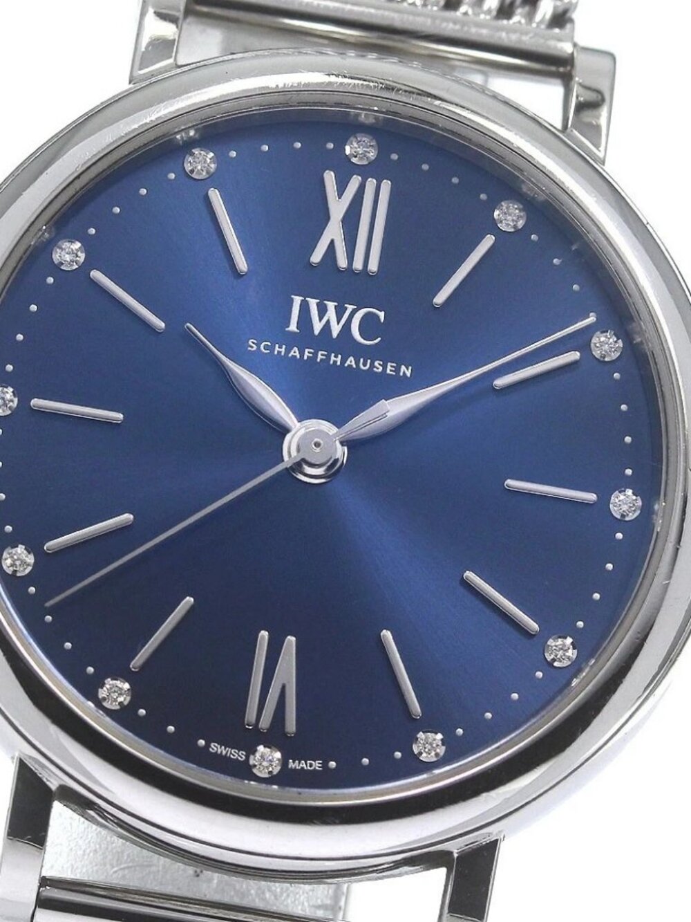 IWC SCHAFFHAUSEN Portofino Automatic 34 IW357404 12P diamond Boy's Watch_832069